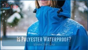 is polyester waterproof