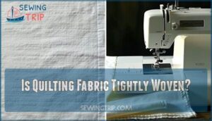 is quilting fabric tightly woven