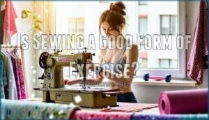 is sewing a good form of exercise