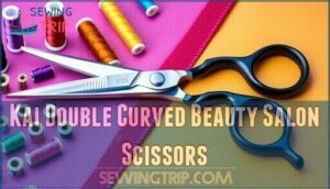 kai double curved beauty salon scissors