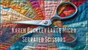 karen buckley large micro serrated scissors