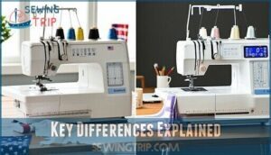 key differences explained
