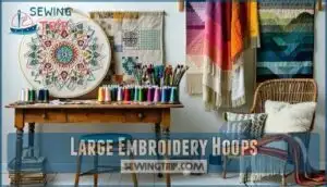 large embroidery hoops