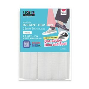 LEONIS Iron on Instant Hem Tape B00R2364Q2