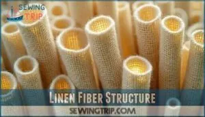 linen fiber structure