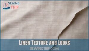 linen texture and looks