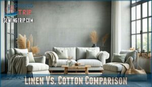 linen vs. cotton comparison