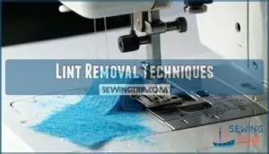lint removal techniques