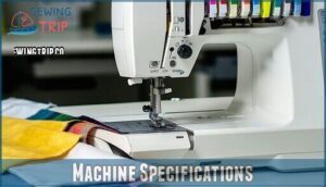 machine specifications