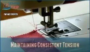 maintaining consistent tension