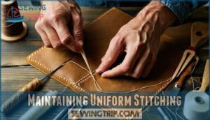 maintaining uniform stitching