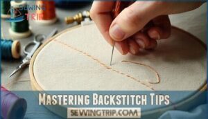 mastering backstitch tips