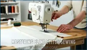 mastering blind stitch sewing