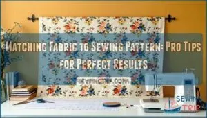 matching fabric to sewing pattern