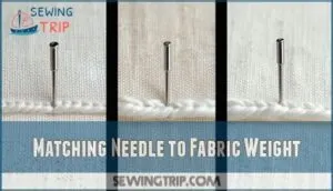 matching needle to fabric weight