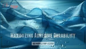 maximizing adhesive durability