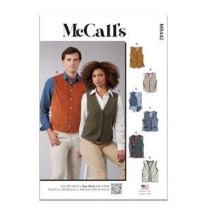 McCall's Easy Misses' and Men's B0CHMHQ88Y