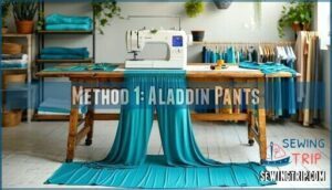 method 1: aladdin pants
