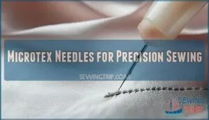microtex needles for precision sewing
