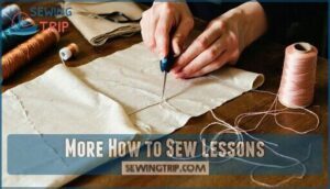 more how to sew lessons