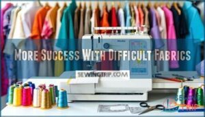 more success with difficult fabrics
