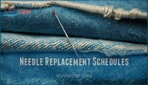 needle replacement schedules needle replacement schedules