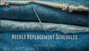 needle replacement schedules
