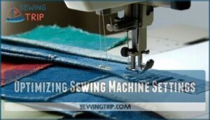 optimizing sewing machine settings