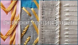 other machine stitches for durability