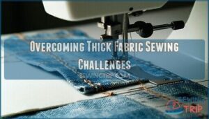 overcoming thick fabric sewing challenges