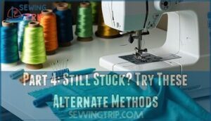 part 4: still stuck? try these alternate methods