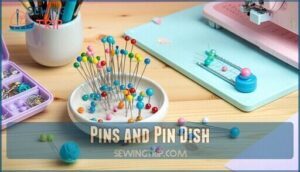 pins and pin dish