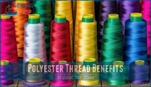 polyester thread benefits