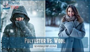 polyester vs. wool