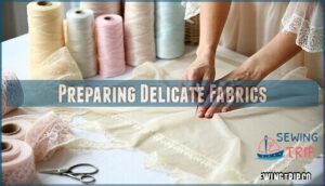 preparing delicate fabrics