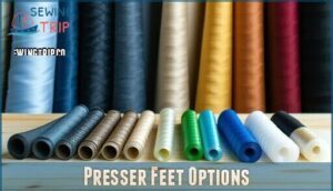 presser feet options