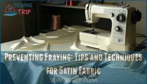 preventing fraying: tips and techniques for satin fabric