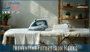 preventing future iron marks