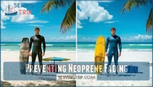 preventing neoprene fading