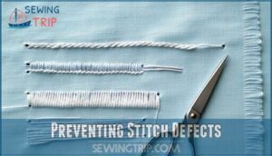 preventing stitch defects