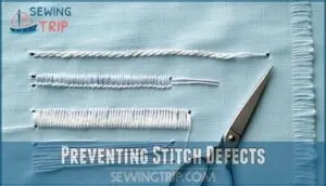 preventing stitch defects