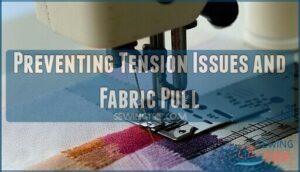 preventing tension issues and fabric pull preventing tension issues and fabric pull
