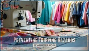 preventing tripping hazards
