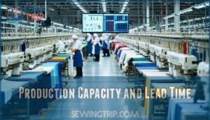 production capacity and lead time