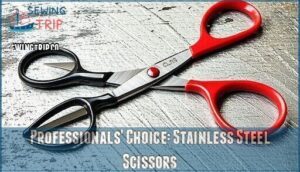 professionals' choice: stainless steel scissors