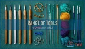range of tools