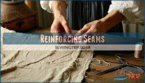 reinforcing seams