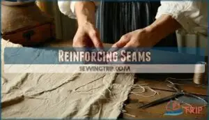 reinforcing seams