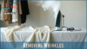 removing wrinkles