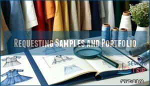 requesting samples and portfolio
